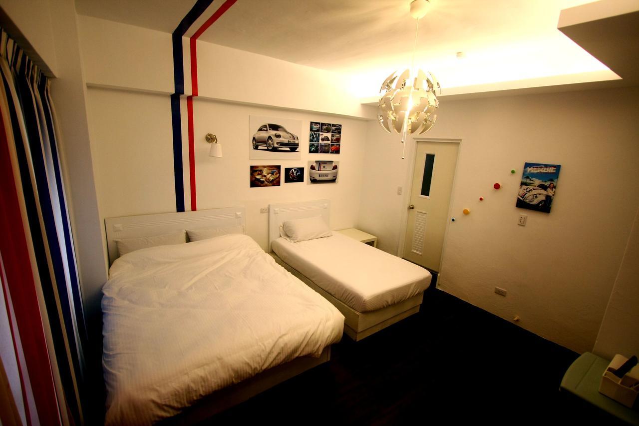 Hostel Color House Tchaj-čung Pokoj fotografie
