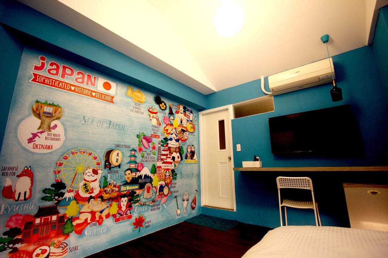 Hostel Color House Tchaj-čung Exteriér fotografie