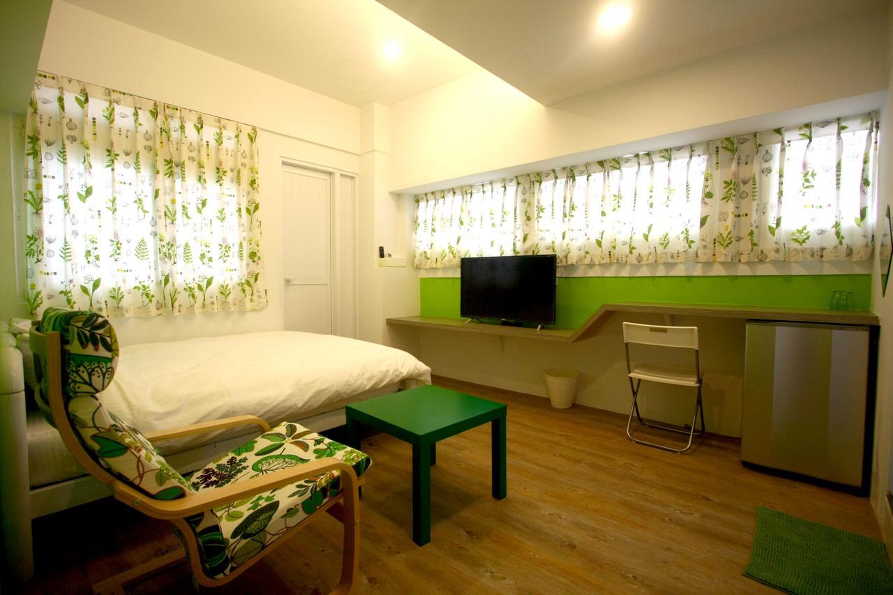 Hostel Color House Tchaj-čung Pokoj fotografie