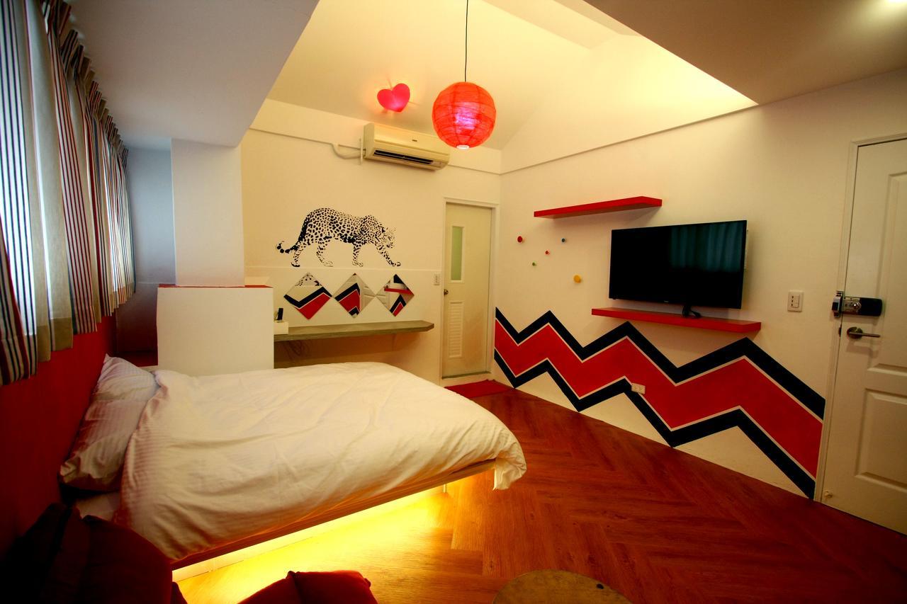 Hostel Color House Tchaj-čung Pokoj fotografie