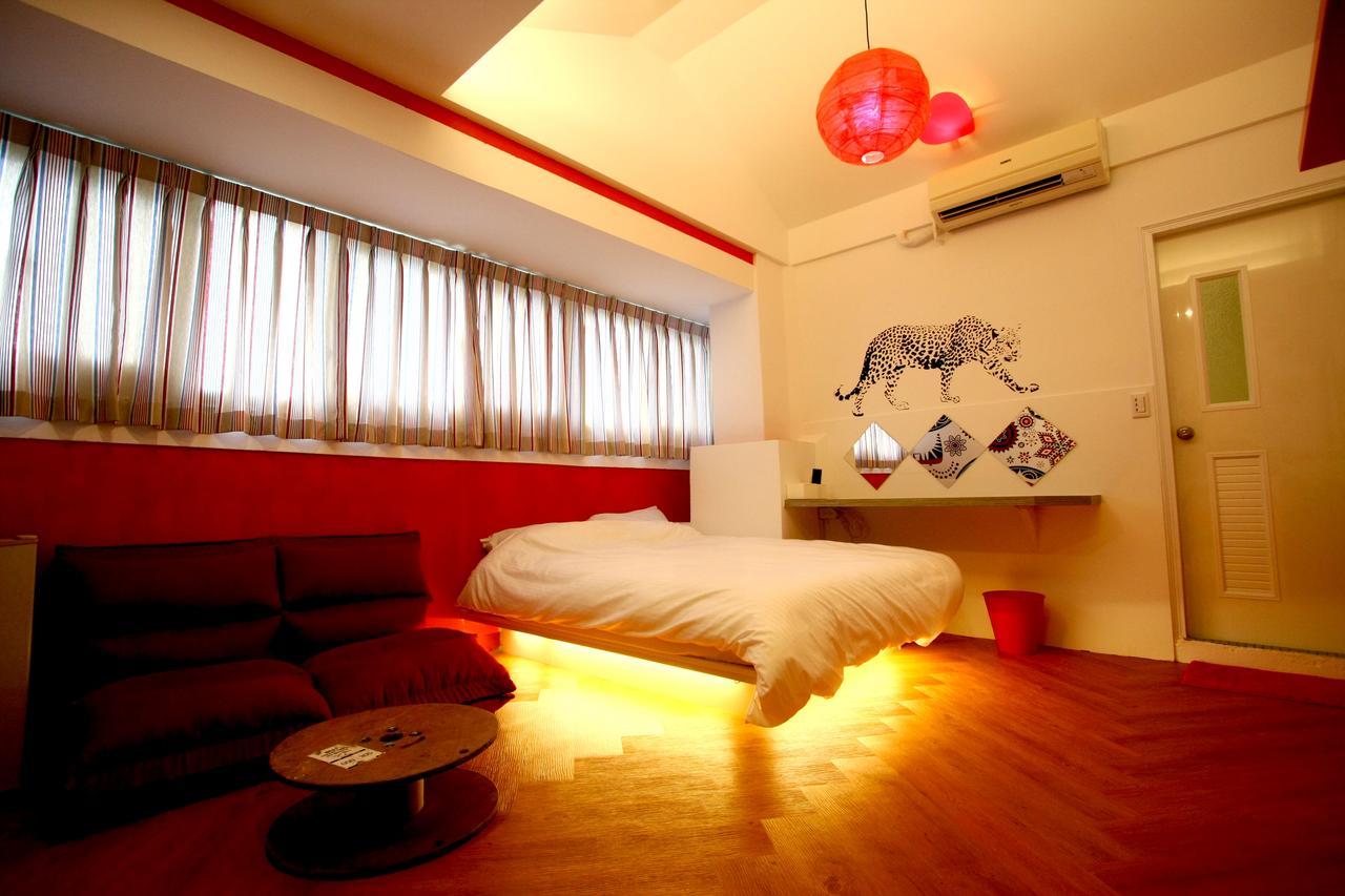 Hostel Color House Tchaj-čung Pokoj fotografie