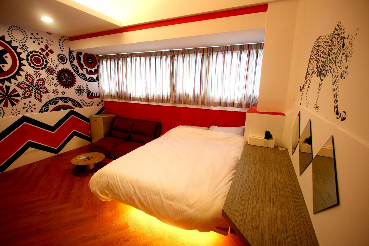 Hostel Color House Tchaj-čung Pokoj fotografie