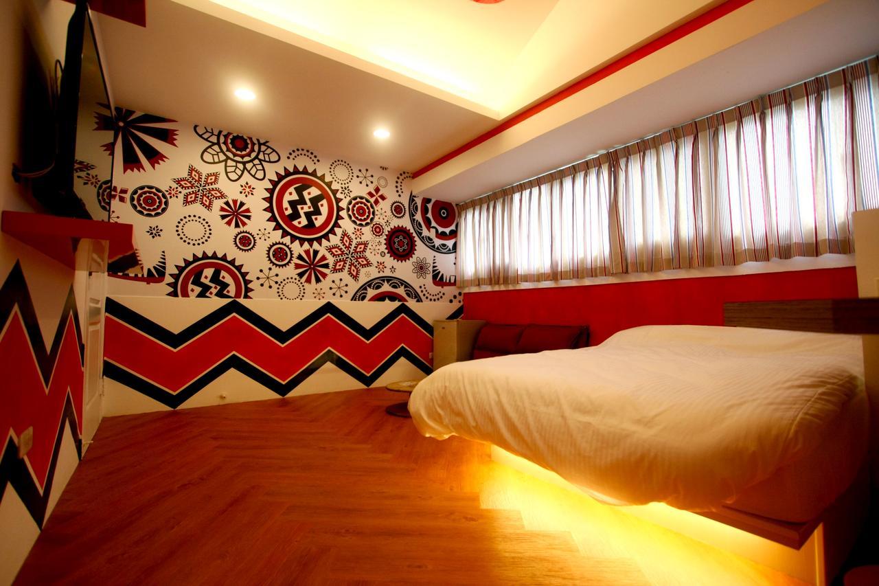 Hostel Color House Tchaj-čung Exteriér fotografie